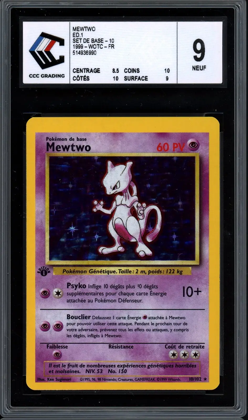 CCC 9 Mewtwo Holo