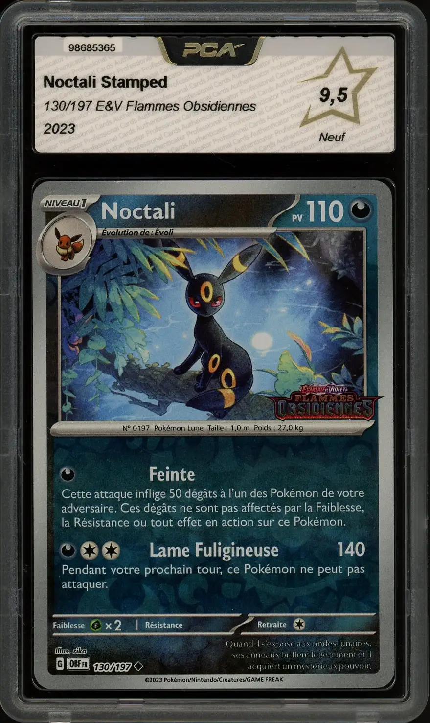 PCA 9.5 Noctali Reverse Stamped