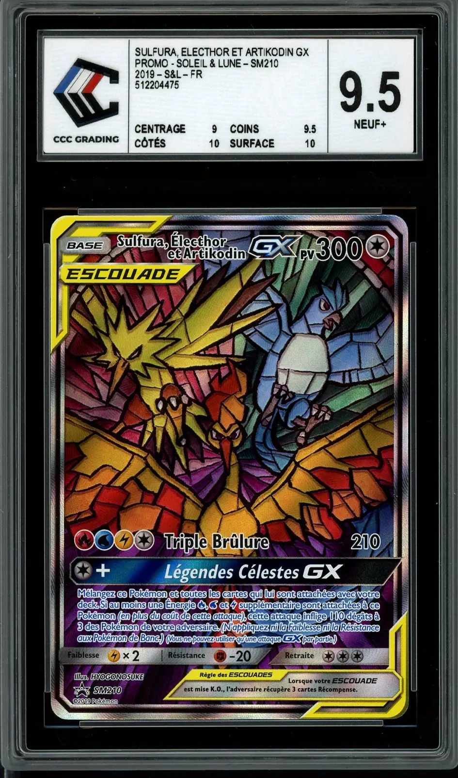 CCC 9.5 Sulfura, Électhor et Artikodin Gx