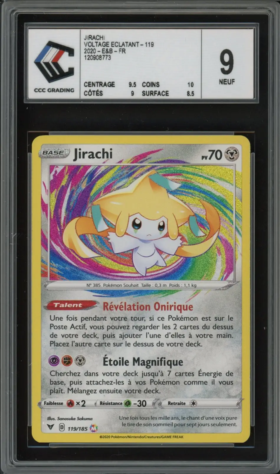 CCC 9.5 Jirachi Holo