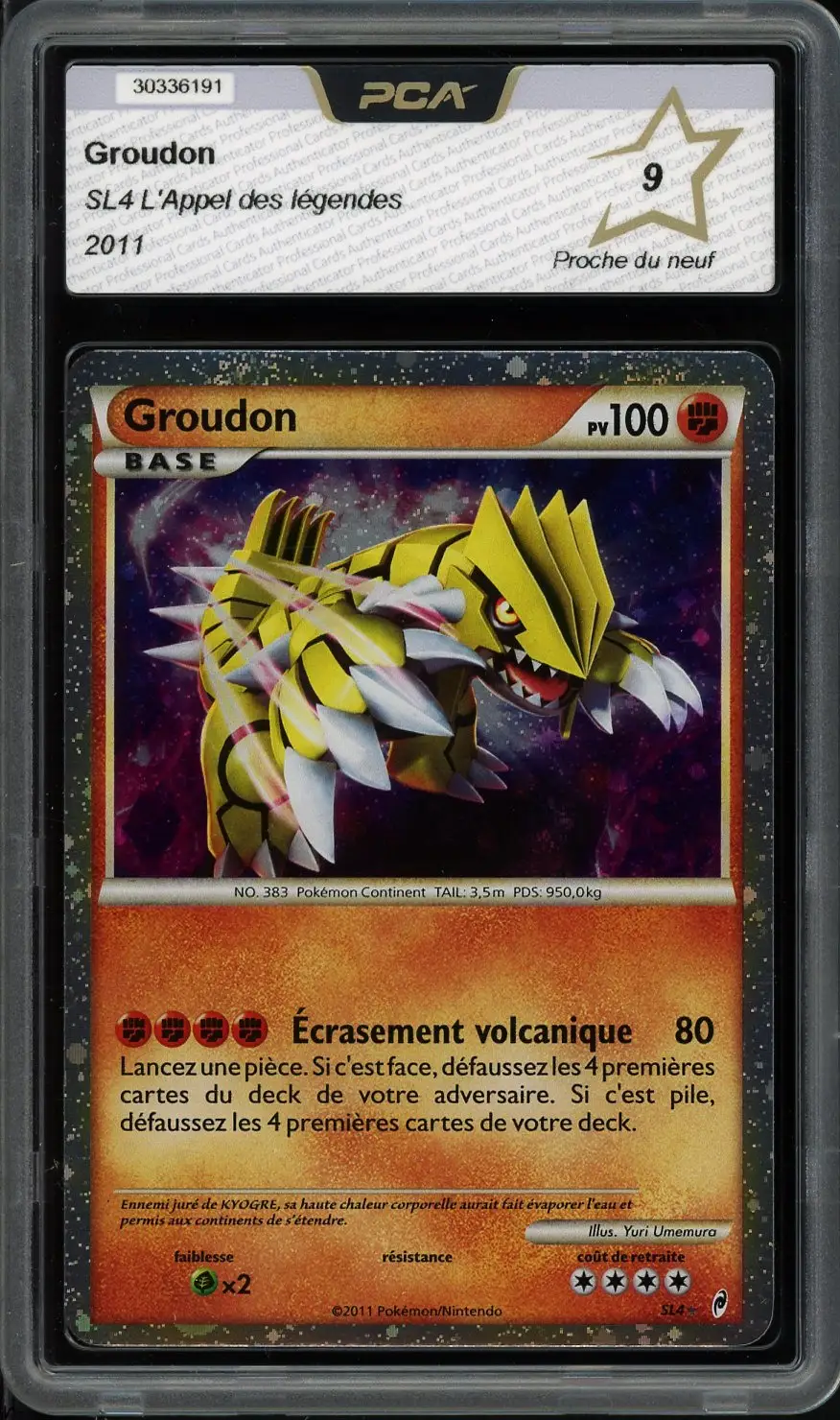 PCA 9 Groudon Shiny