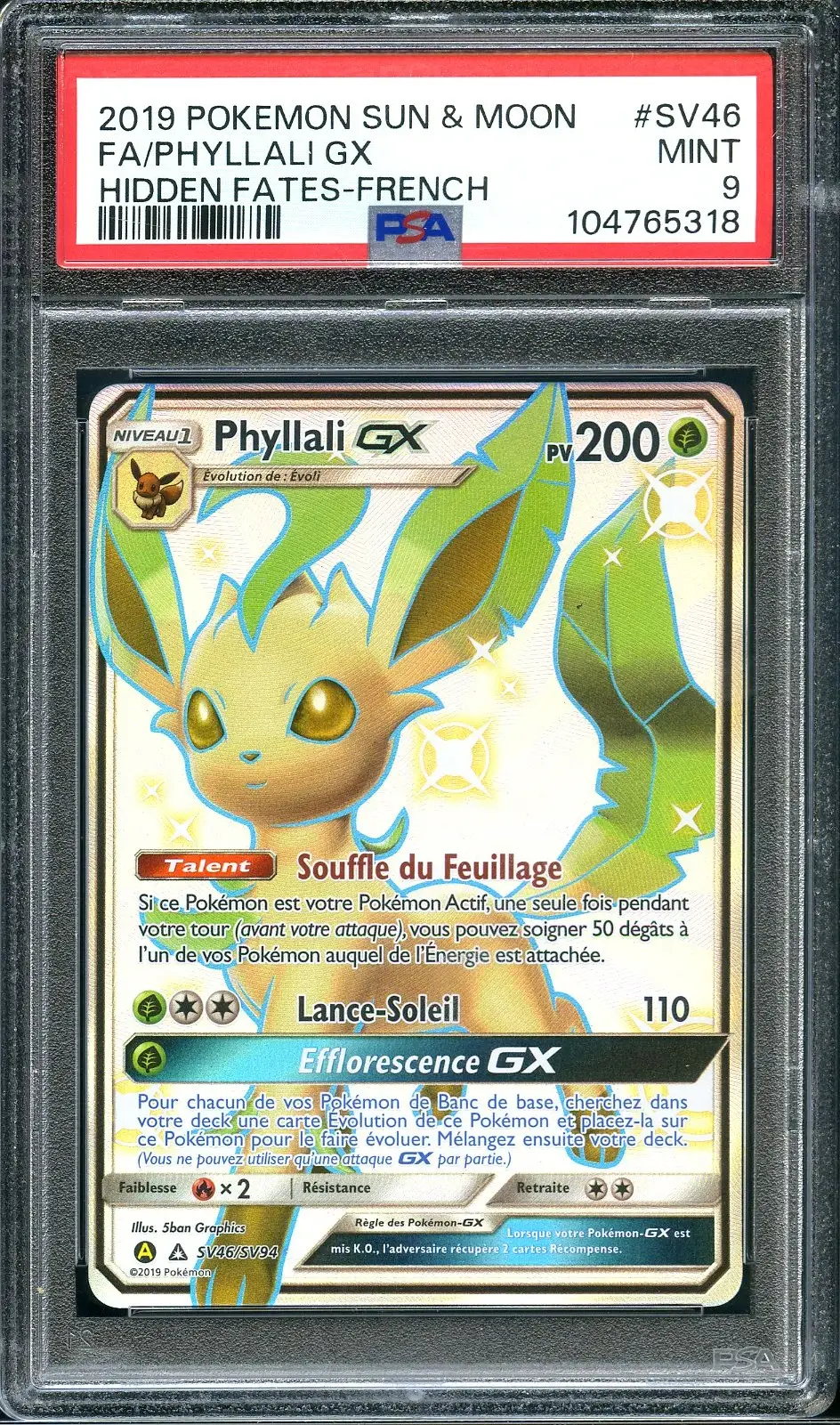 PSA 9 Phyllali Gx