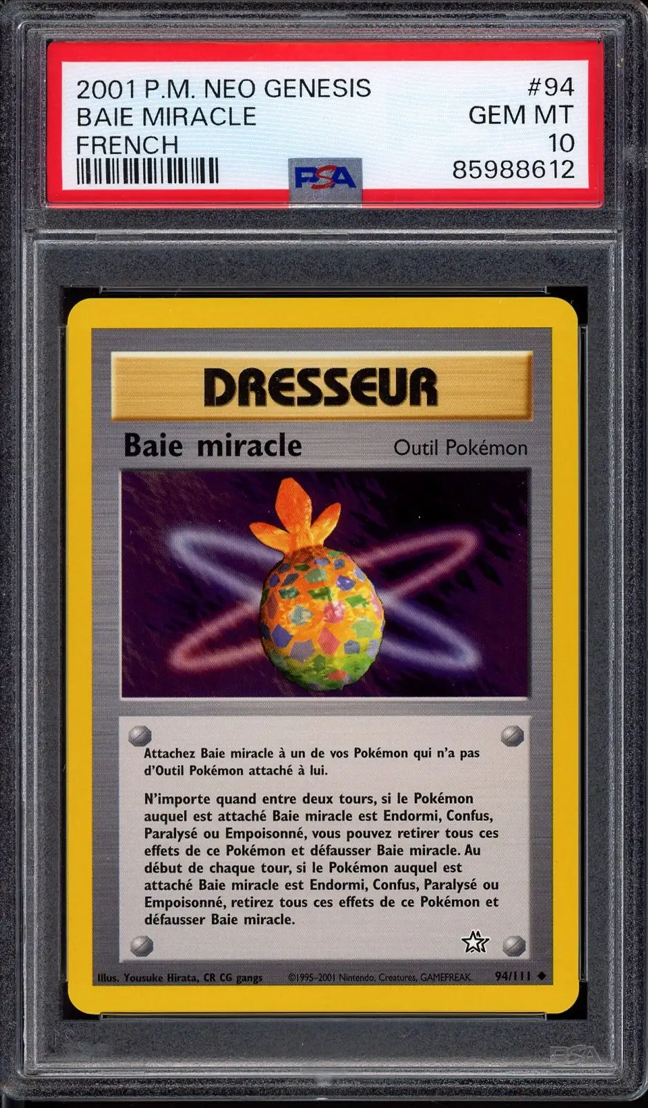 PSA 10 Baie Miracle