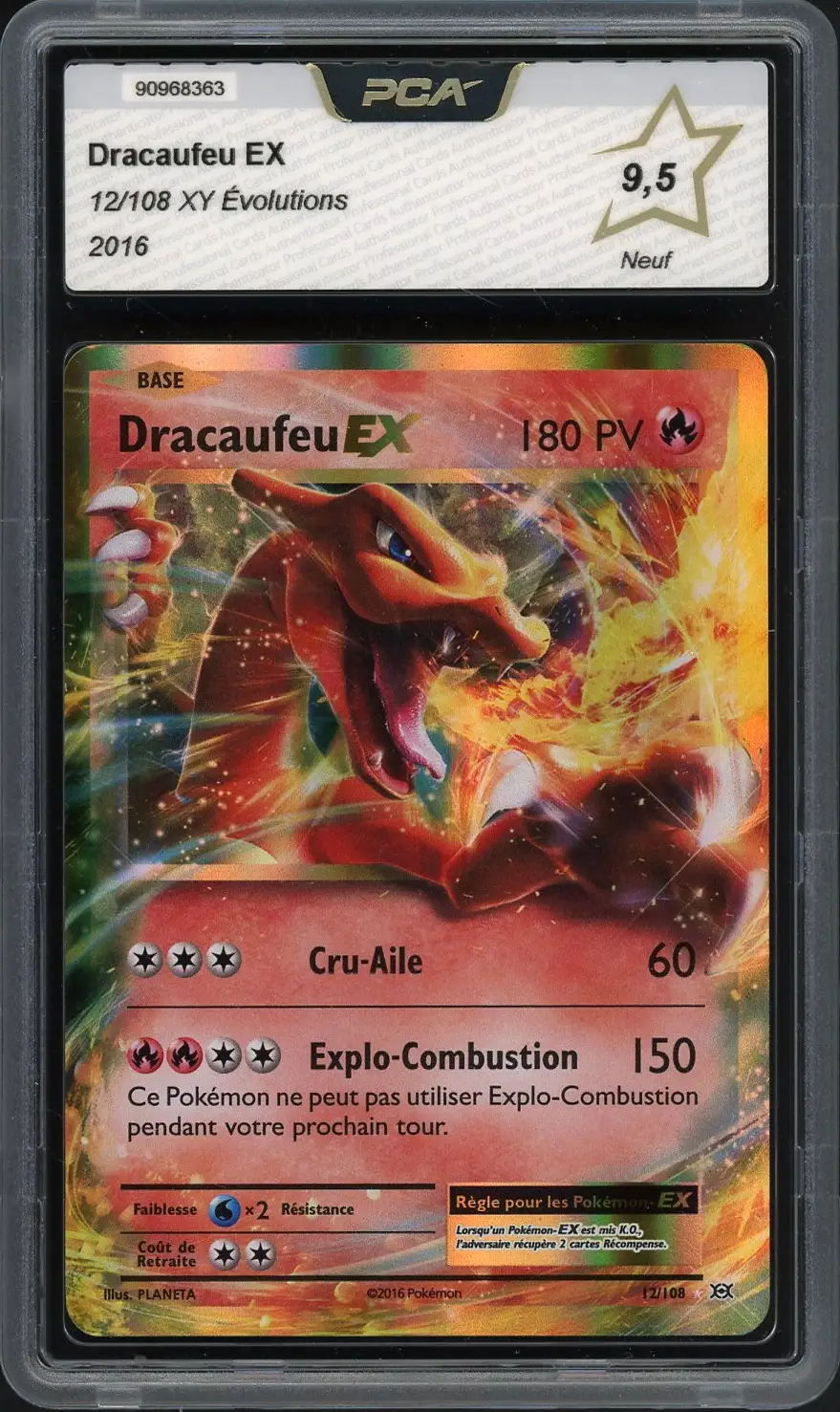 PCA 9.5 Dracaufeu Ex