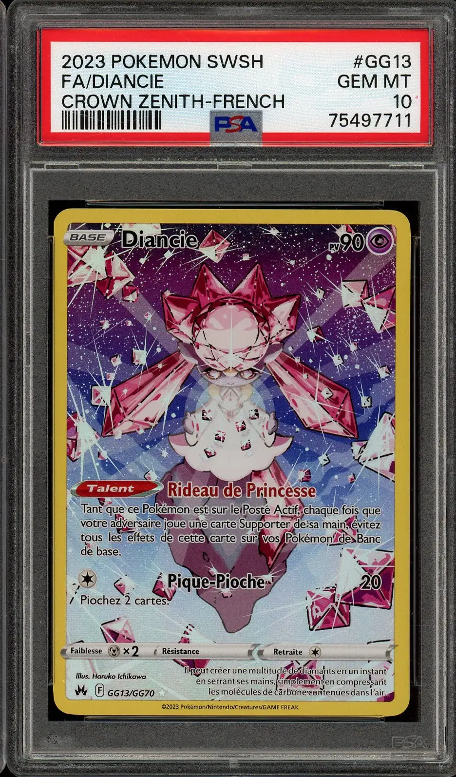 PSA 10 Diancie