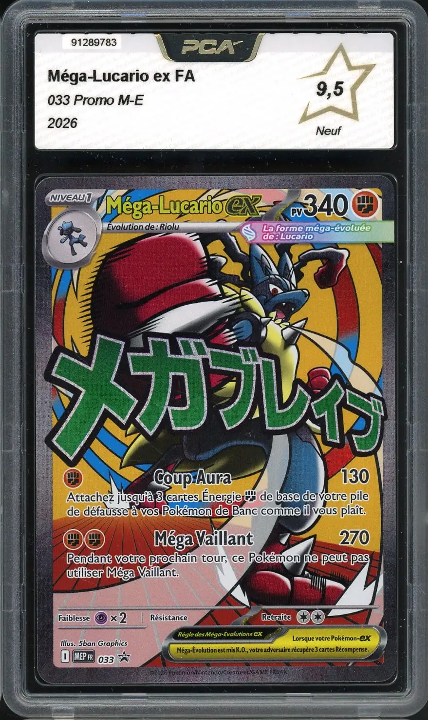 PCA 9.5 Méga-Lucario Ex