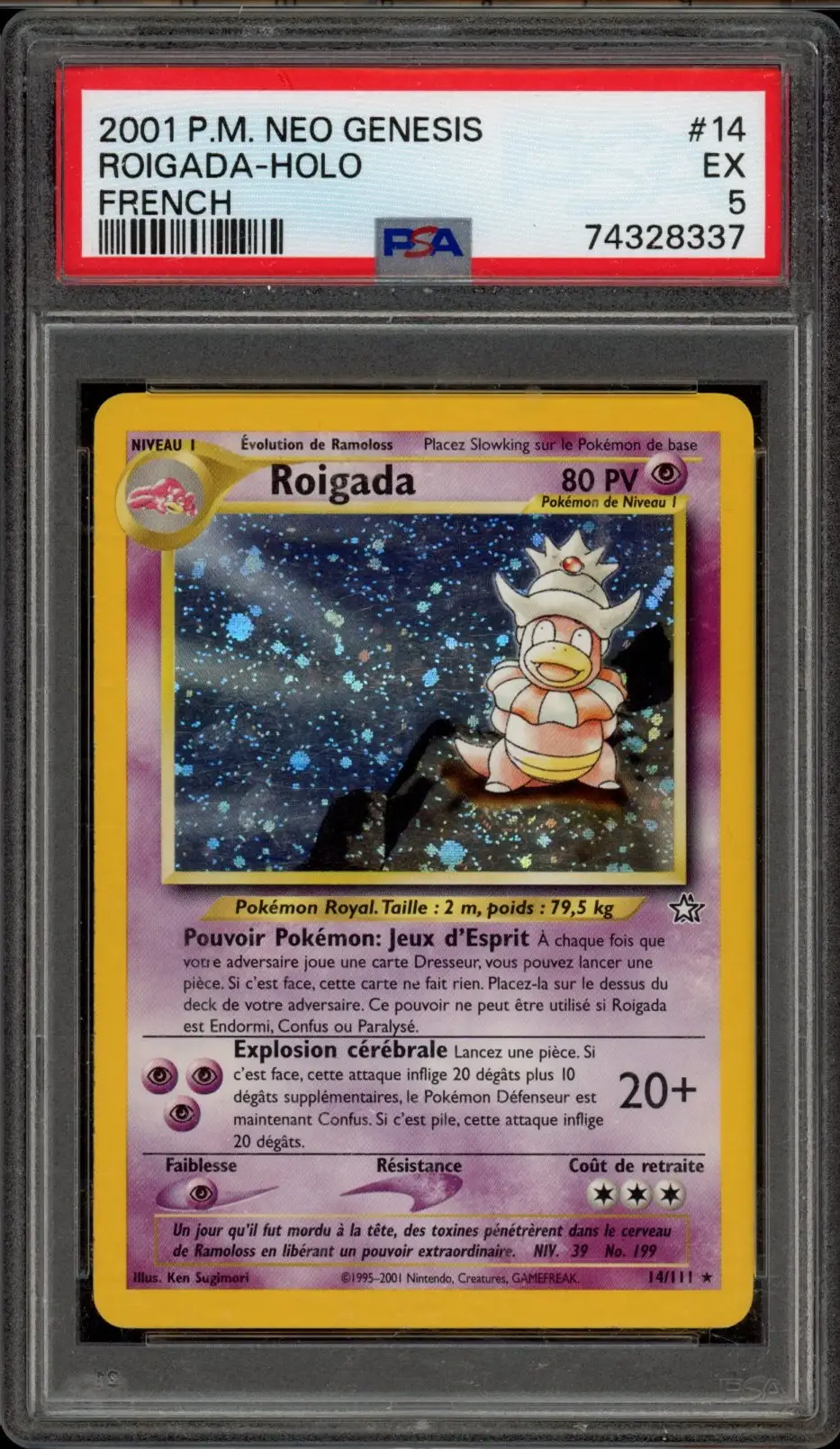 PSA 5 Roigada Holo