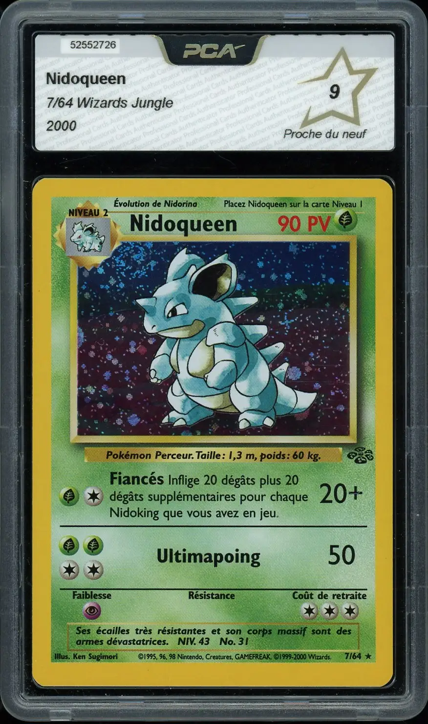 PCA 9 Nidoqueen Holo