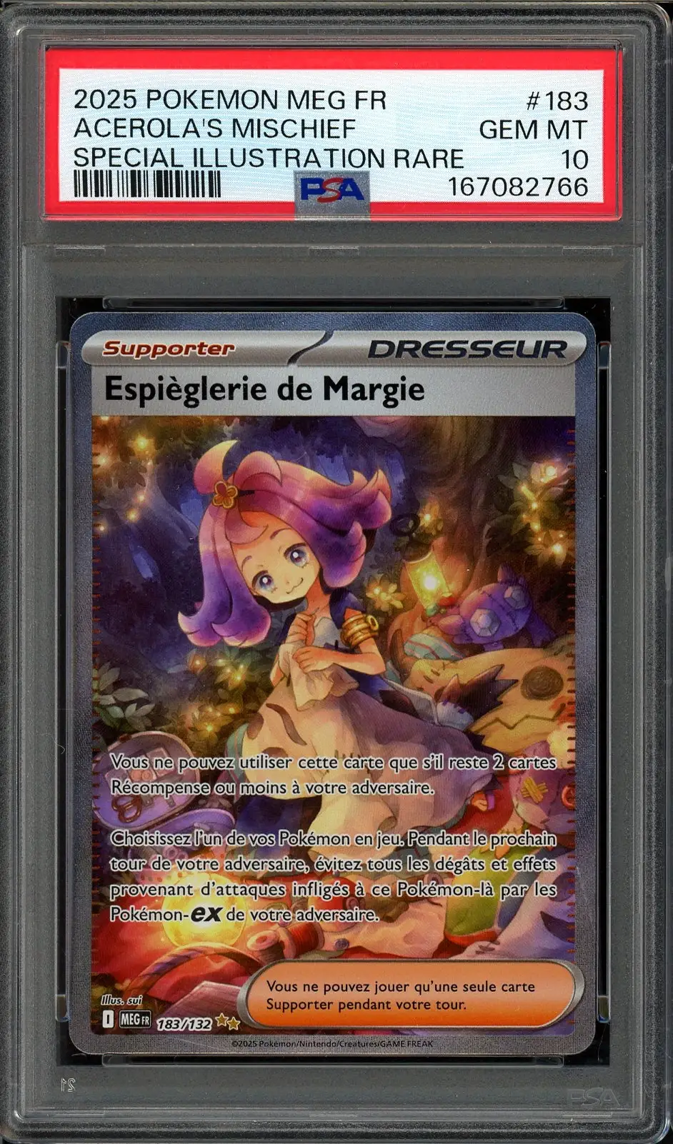 PSA 10 Espièglerie de Margie