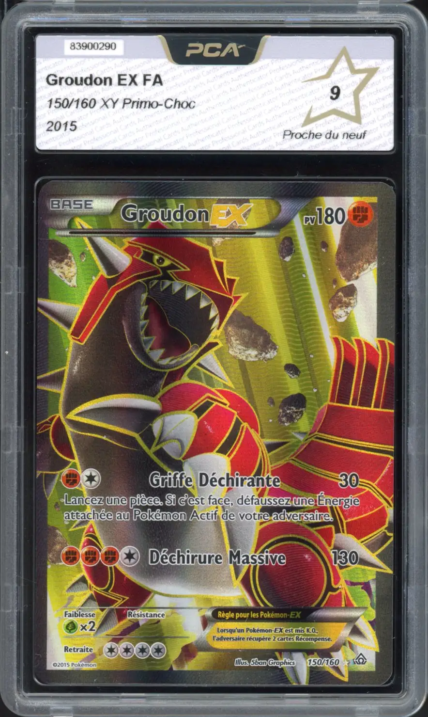 PCA 9 Groudon Ex