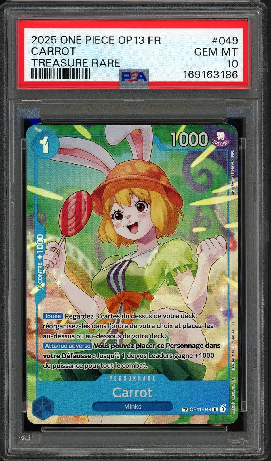 PSA 10 Carrot