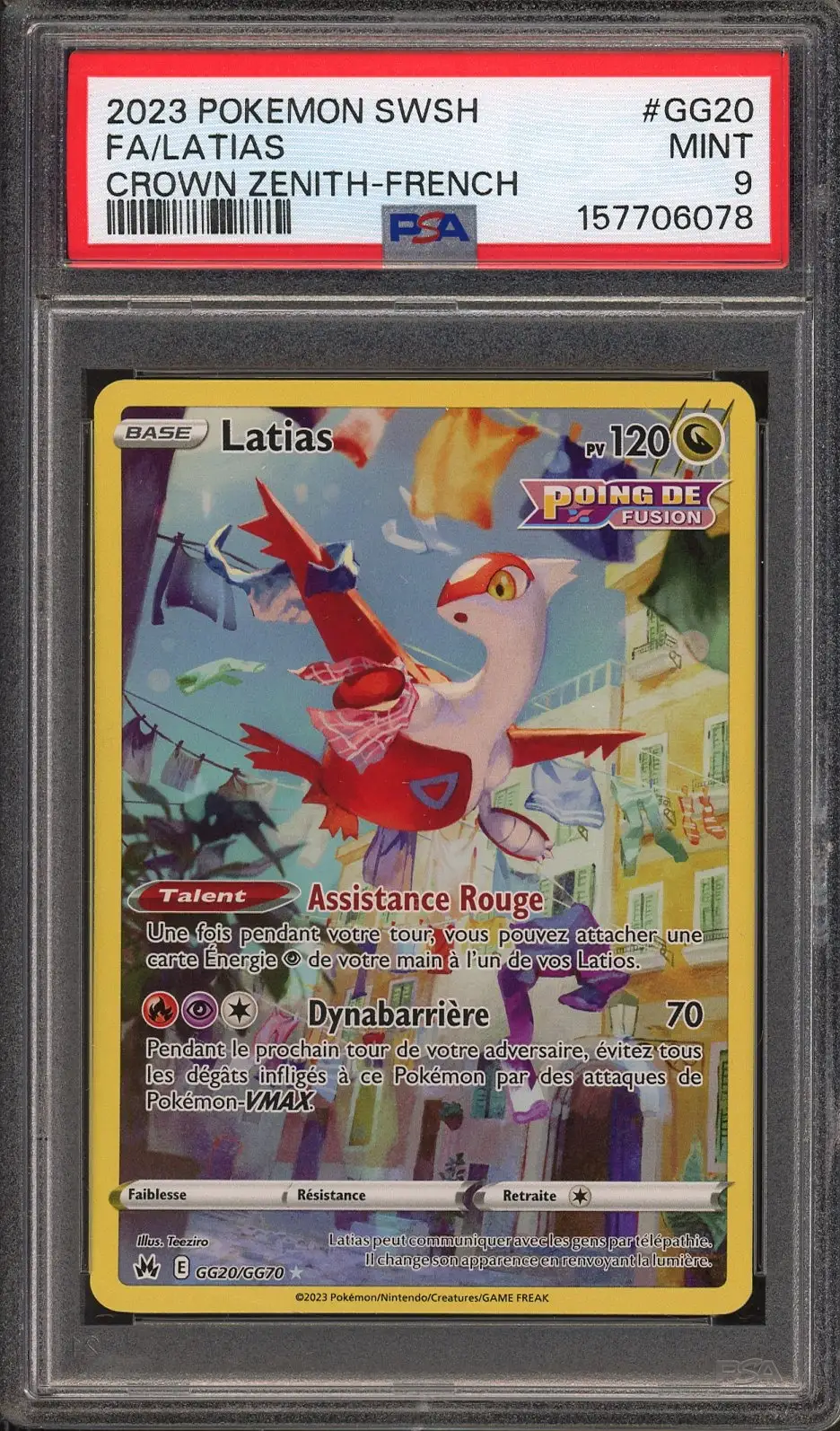 PSA 9 Latias