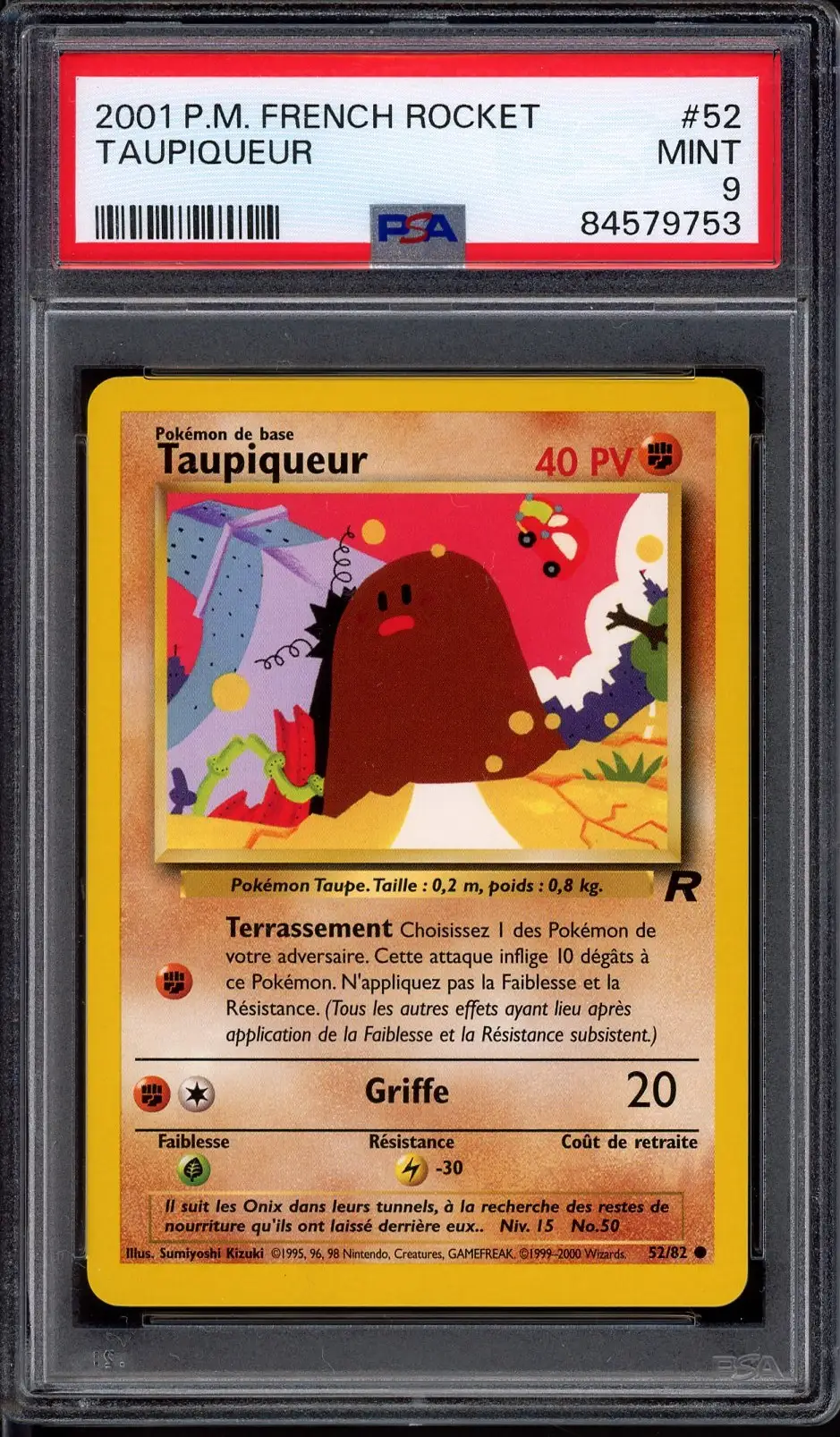 PSA 9 Taupiqueur