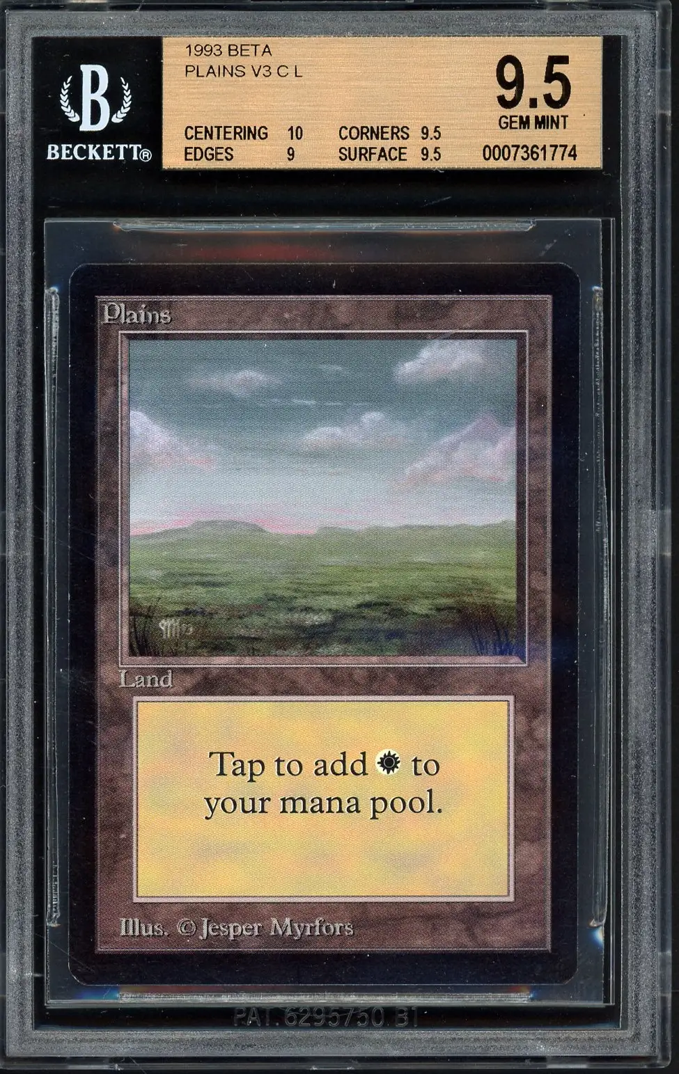 BGS 9.5 Plains