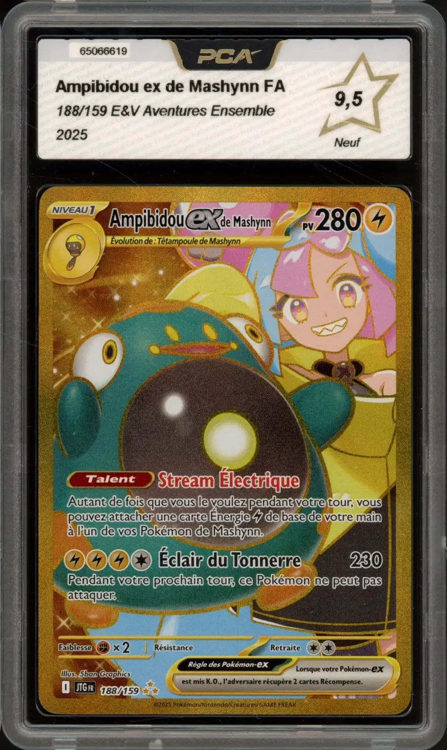 PCA 9.5 Ampibidou Ex de Mashynn Gold