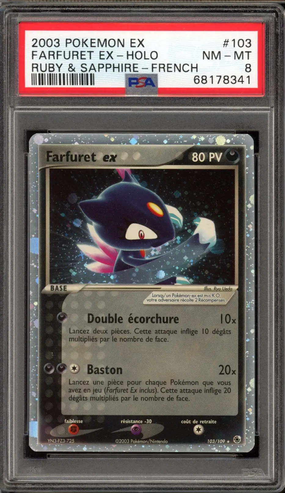 PSA 8 Farfuret Ex