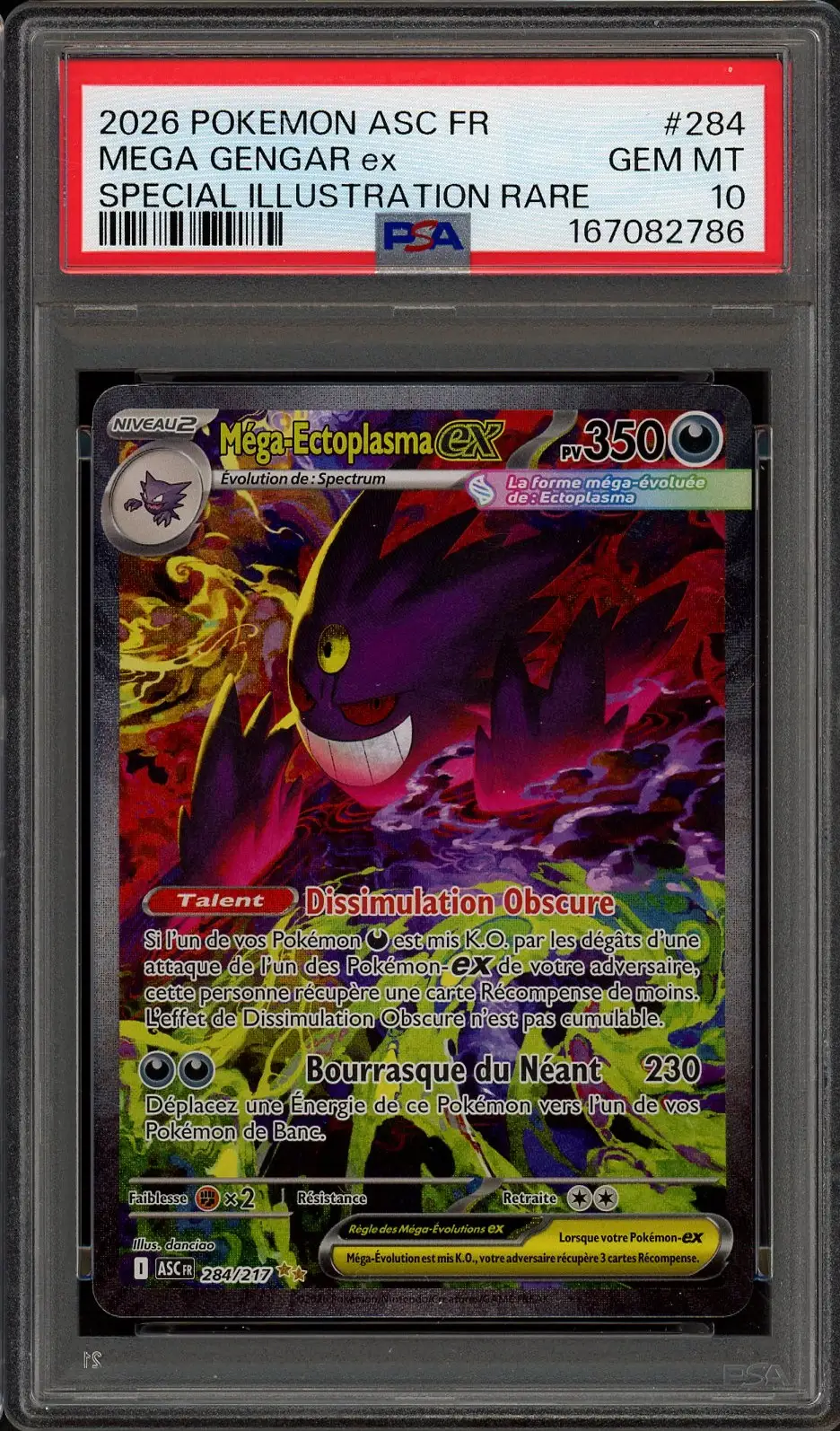 PSA 10 Méga-Ectoplasma Ex