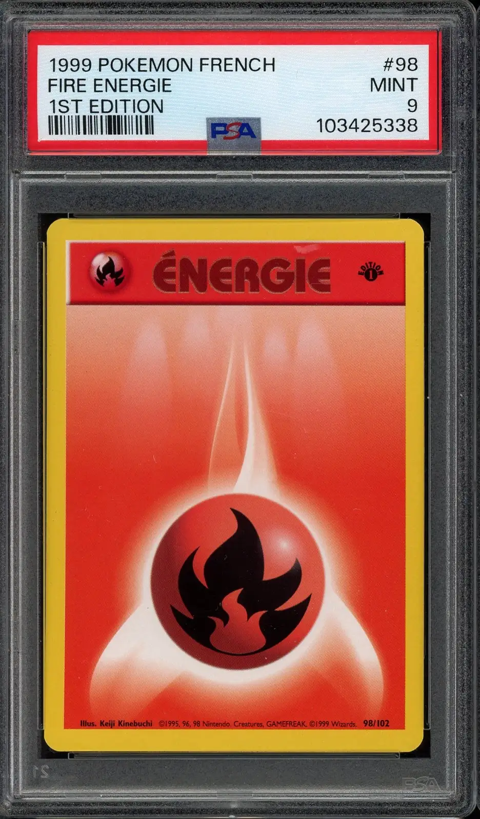 PSA 9 Energie Feu