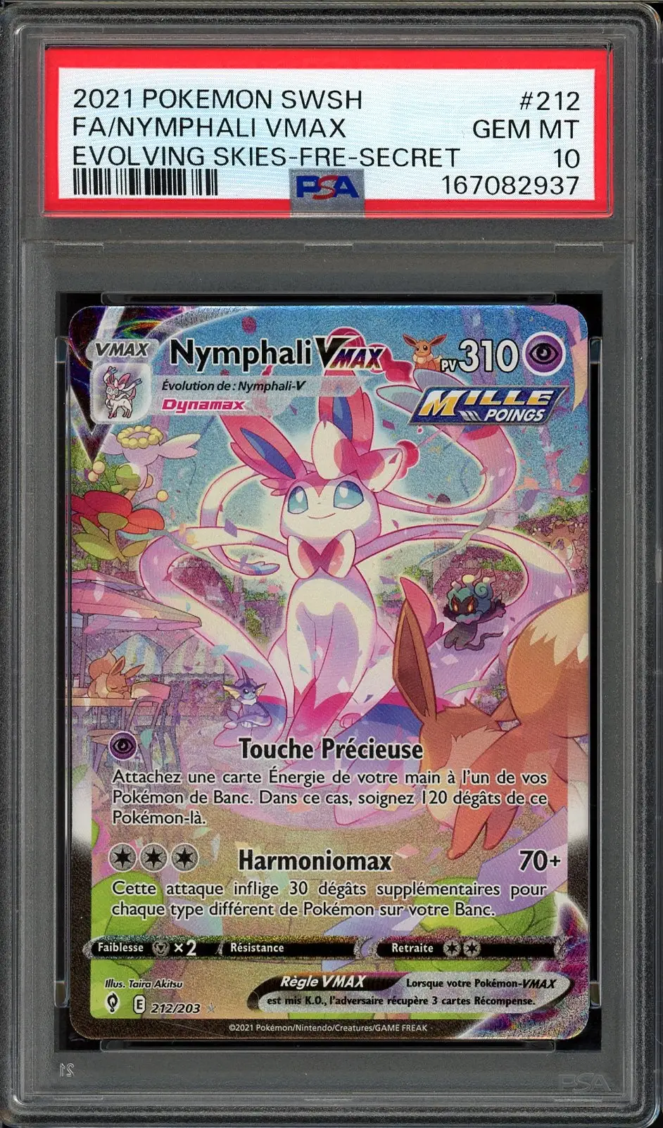 PSA 10 Nymphali VMax