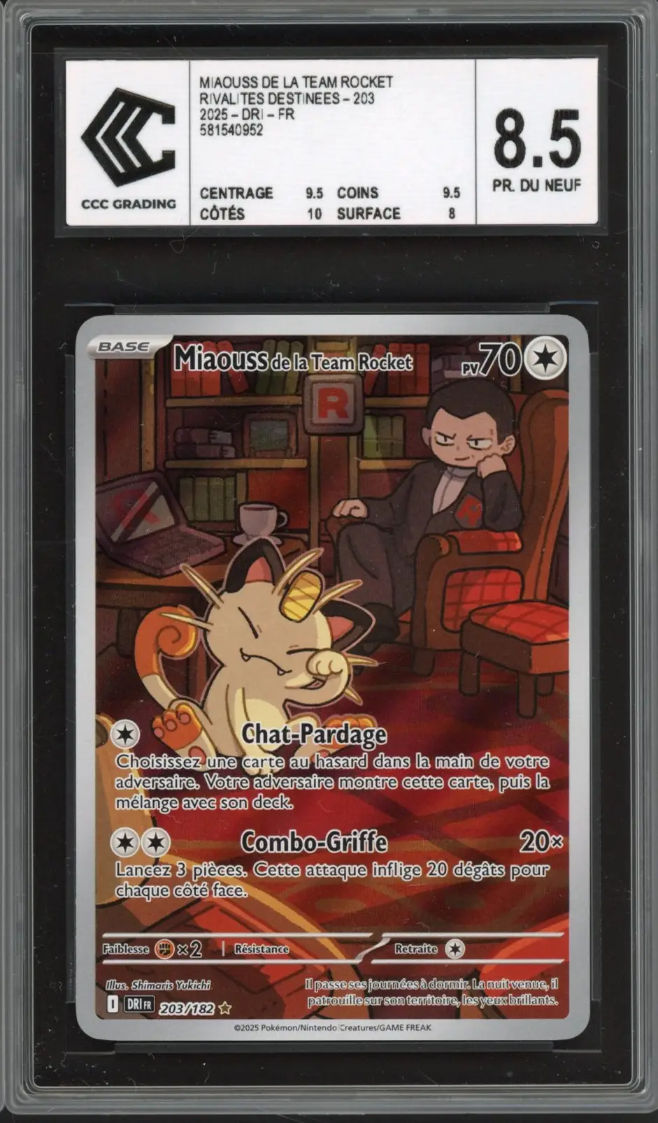CCC 8.5 Miaouss de la Team Rocket