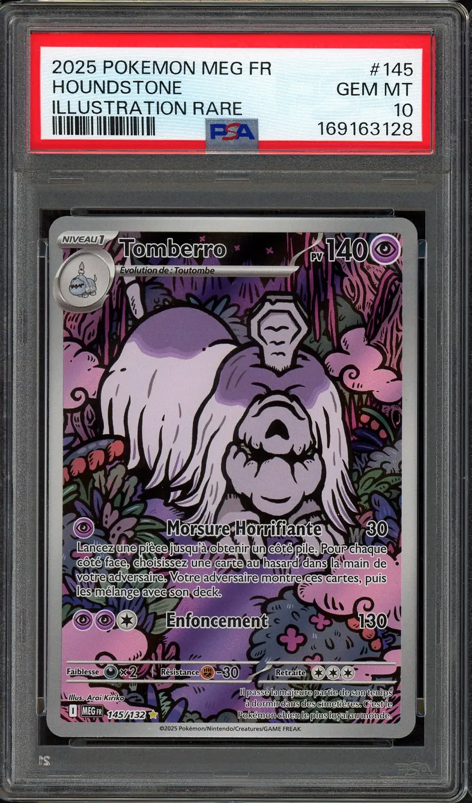 PSA 10 Tomberro