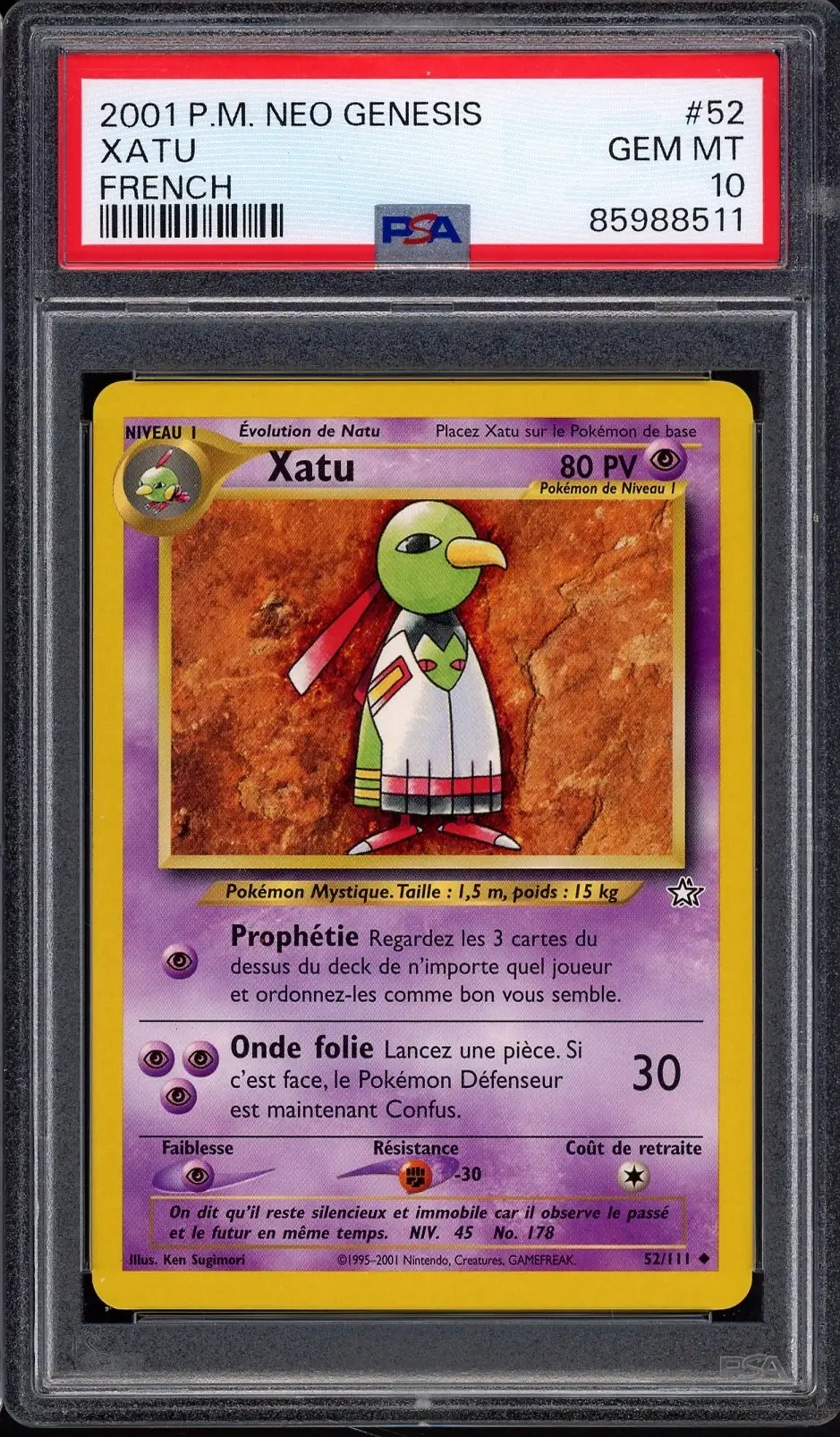 PSA 10 Xatu