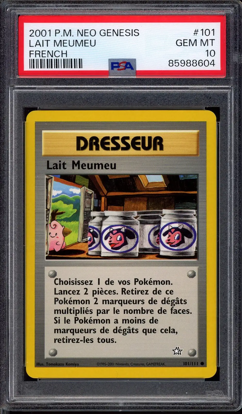 PSA 10 Lait Meumeu