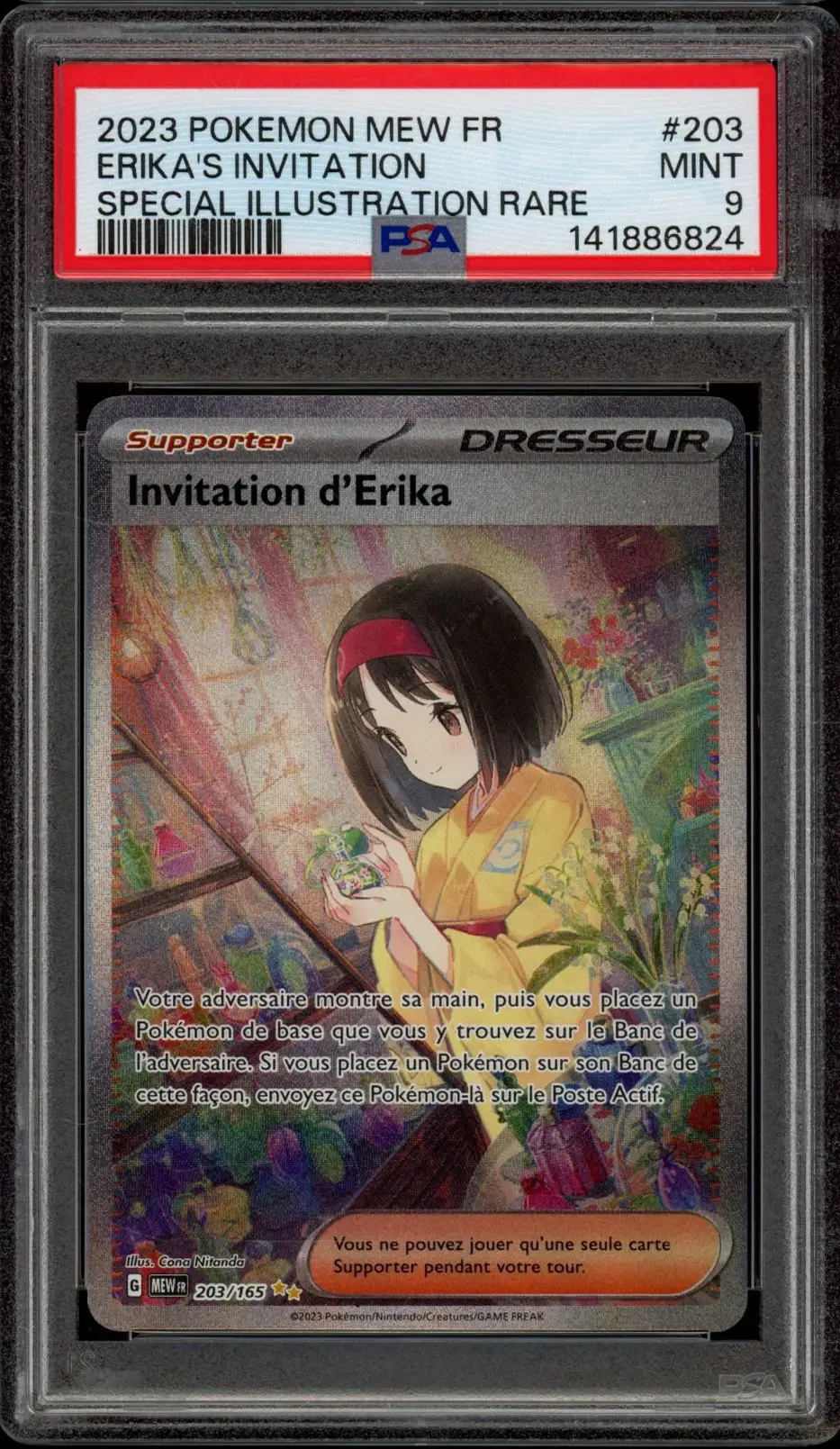 PSA 9 Invitation d'Erika