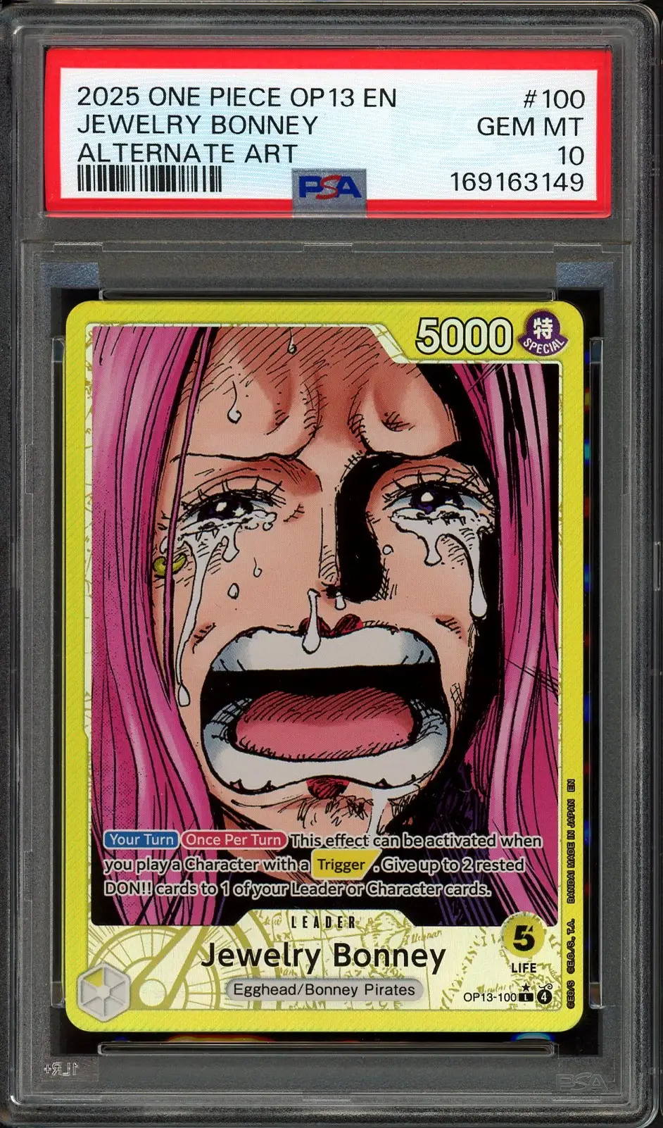 PSA 10 Jewelry Bonney