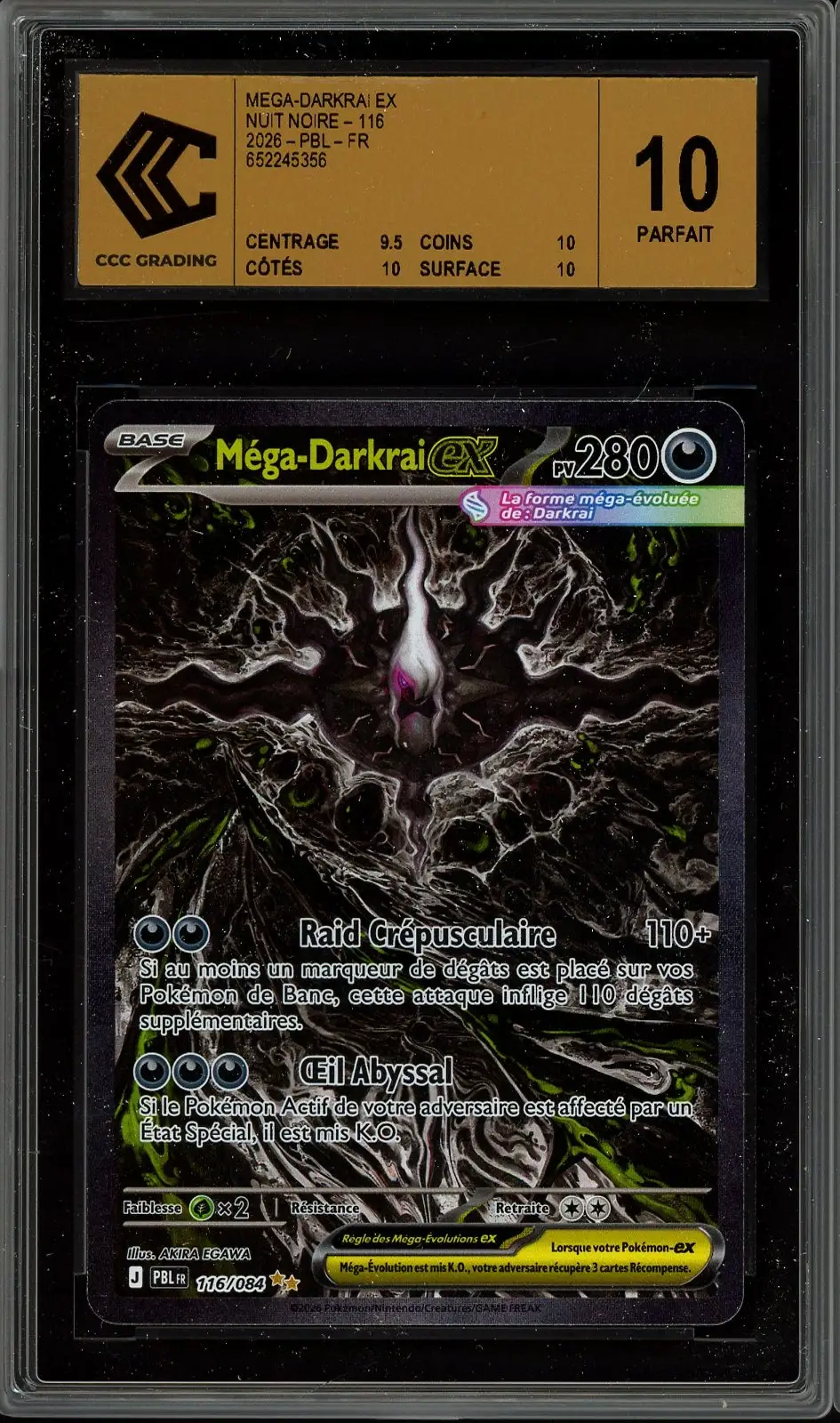 CCC 10 Méga-Darkrai Ex