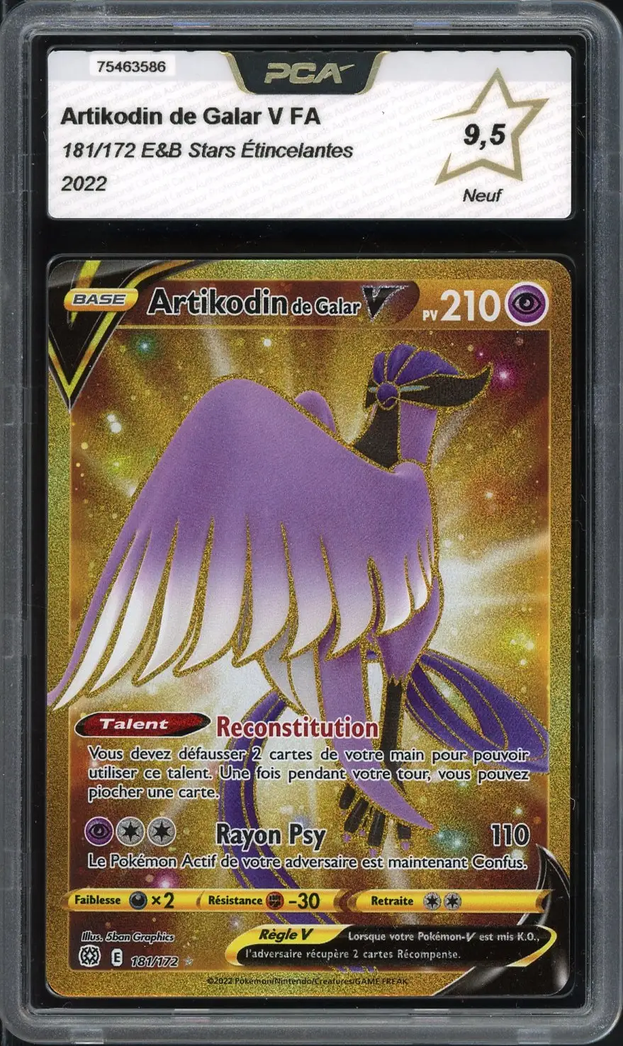 PCA 9.5 Artikodin de Galar V Gold