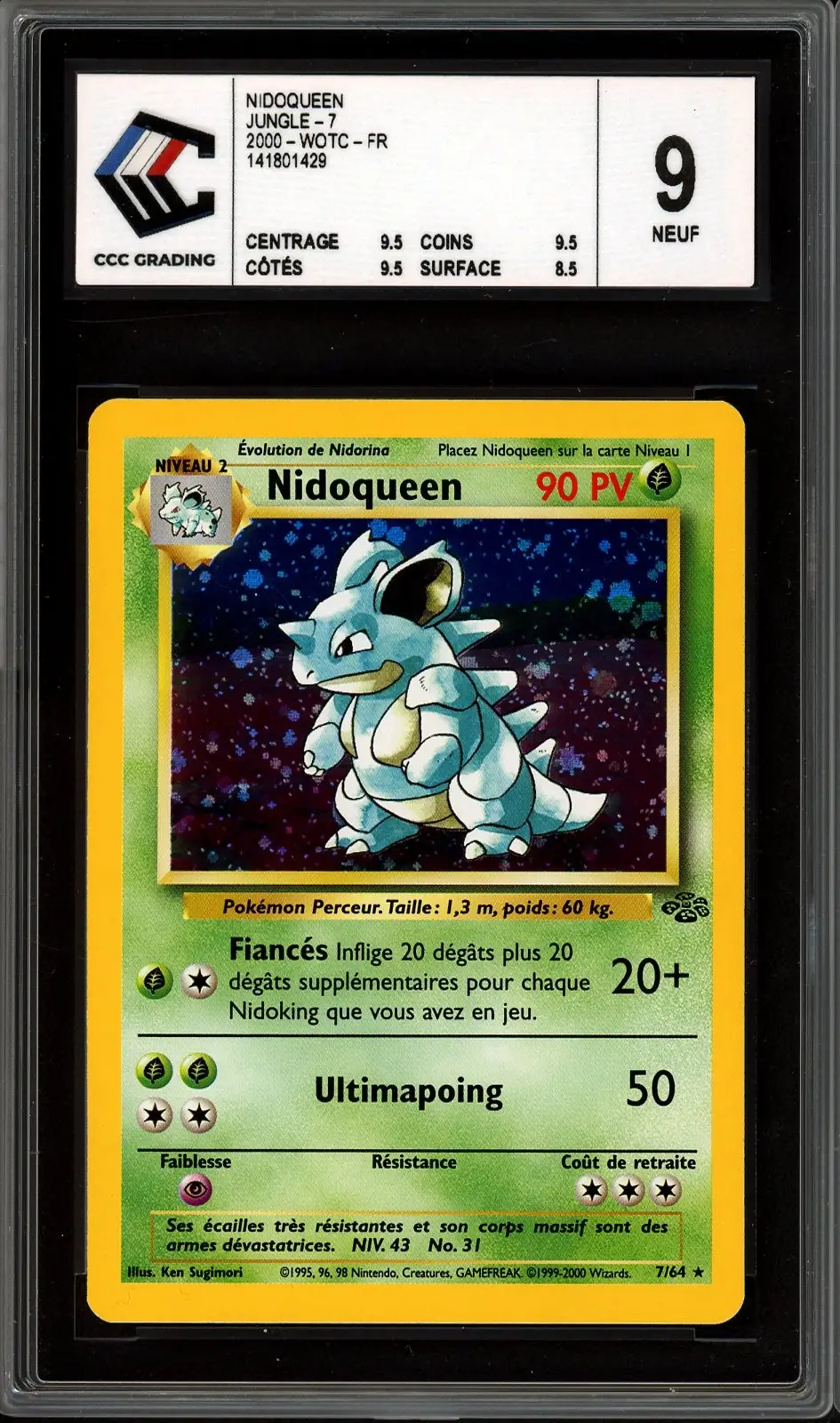 CCC 9 Nidoqueen Holo