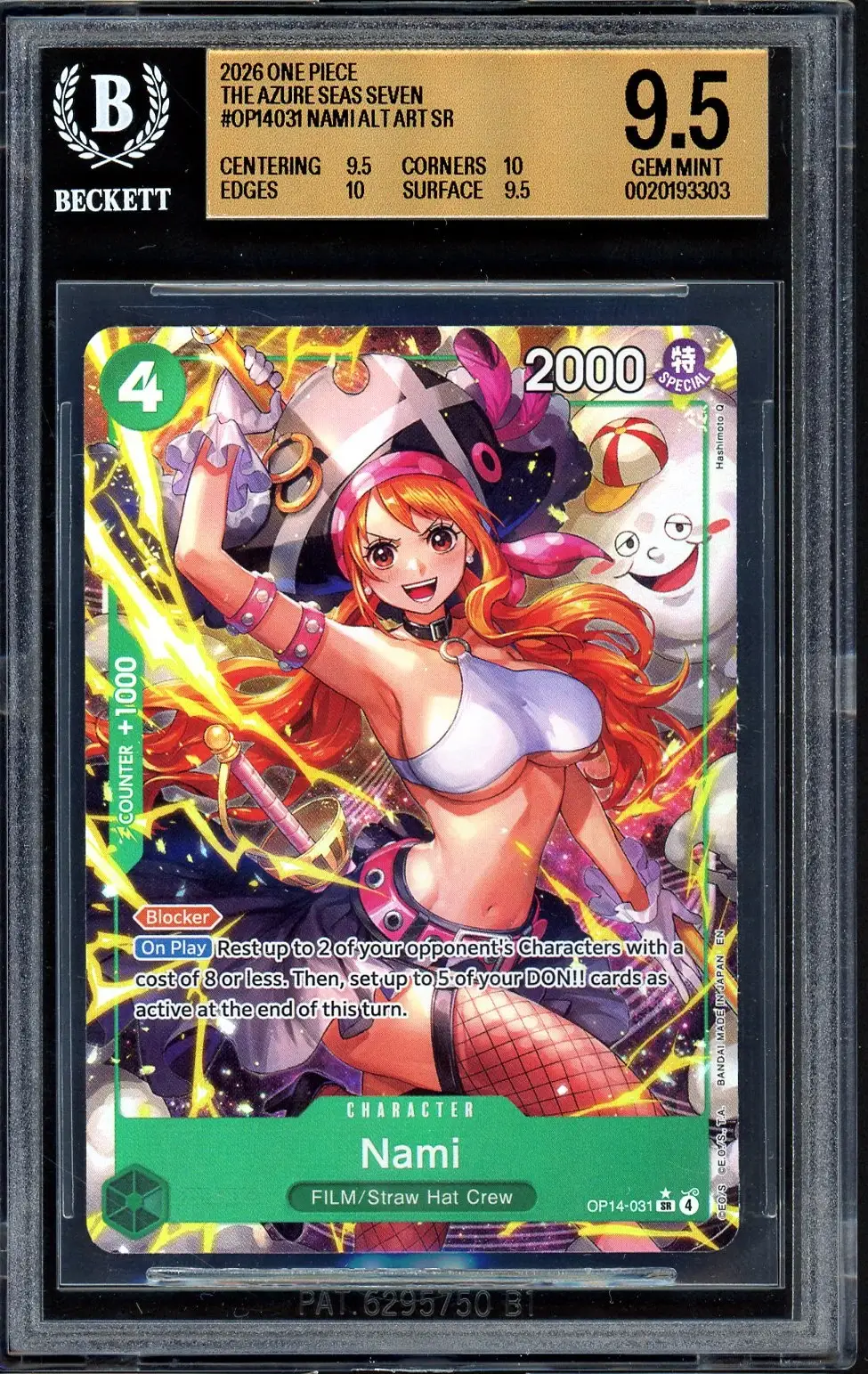 BGS 9.5 Nami