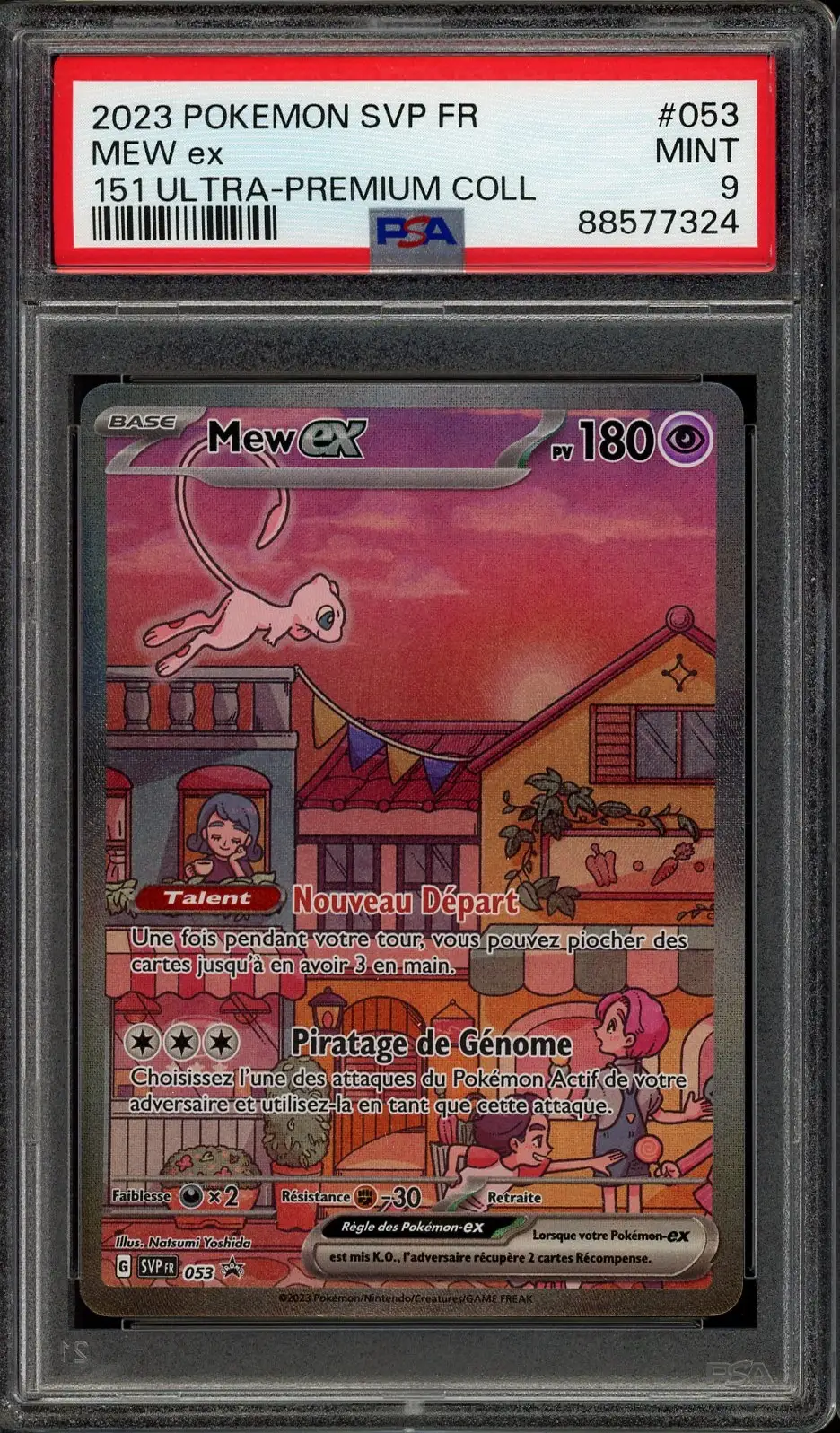 PSA 9 Mew Ex