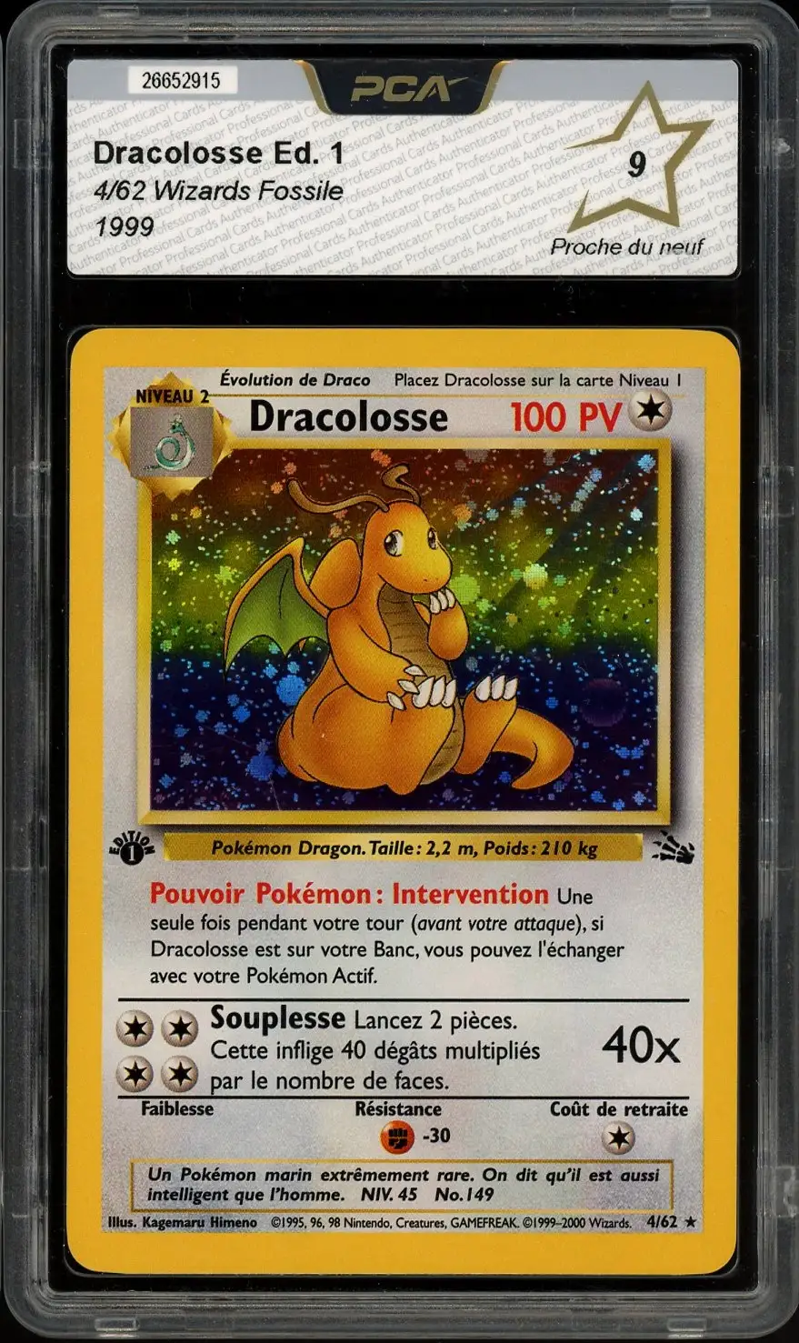 PCA 9 Dracolosse Holo