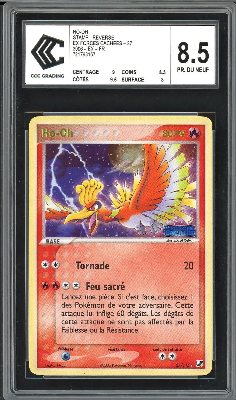 CCC 8.5 Ho-Oh Holo Reverse
