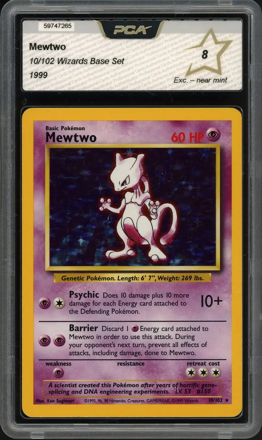 PCA 8 Mewtwo