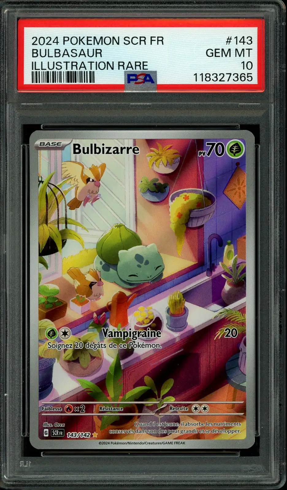 PSA 10 Bulbizarre