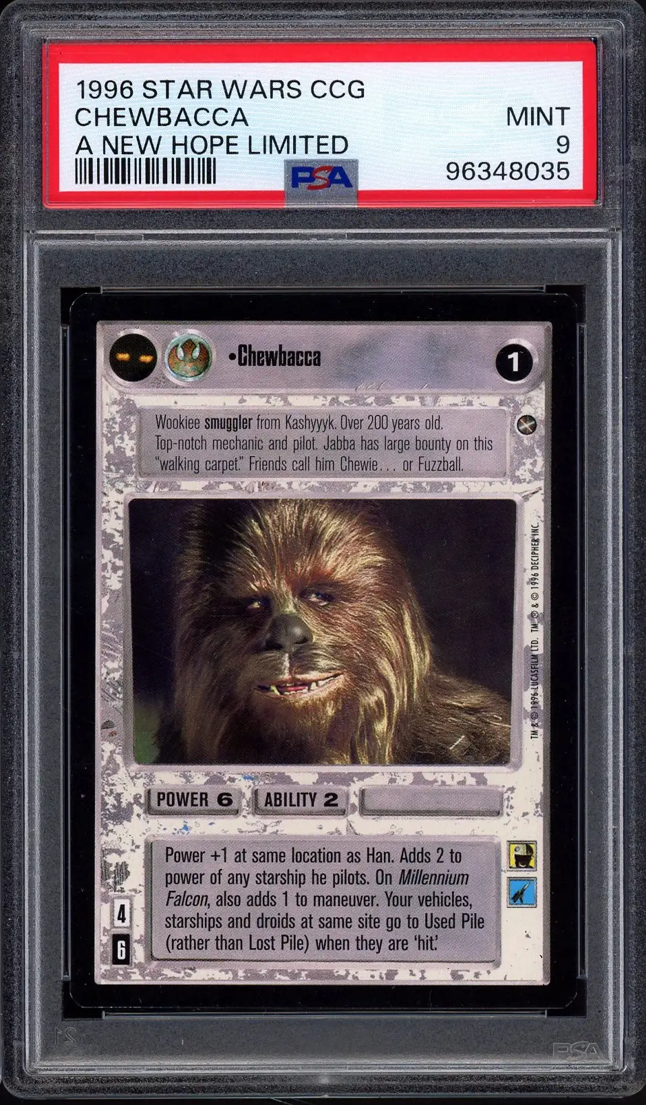 PSA 9 Chewbacca
