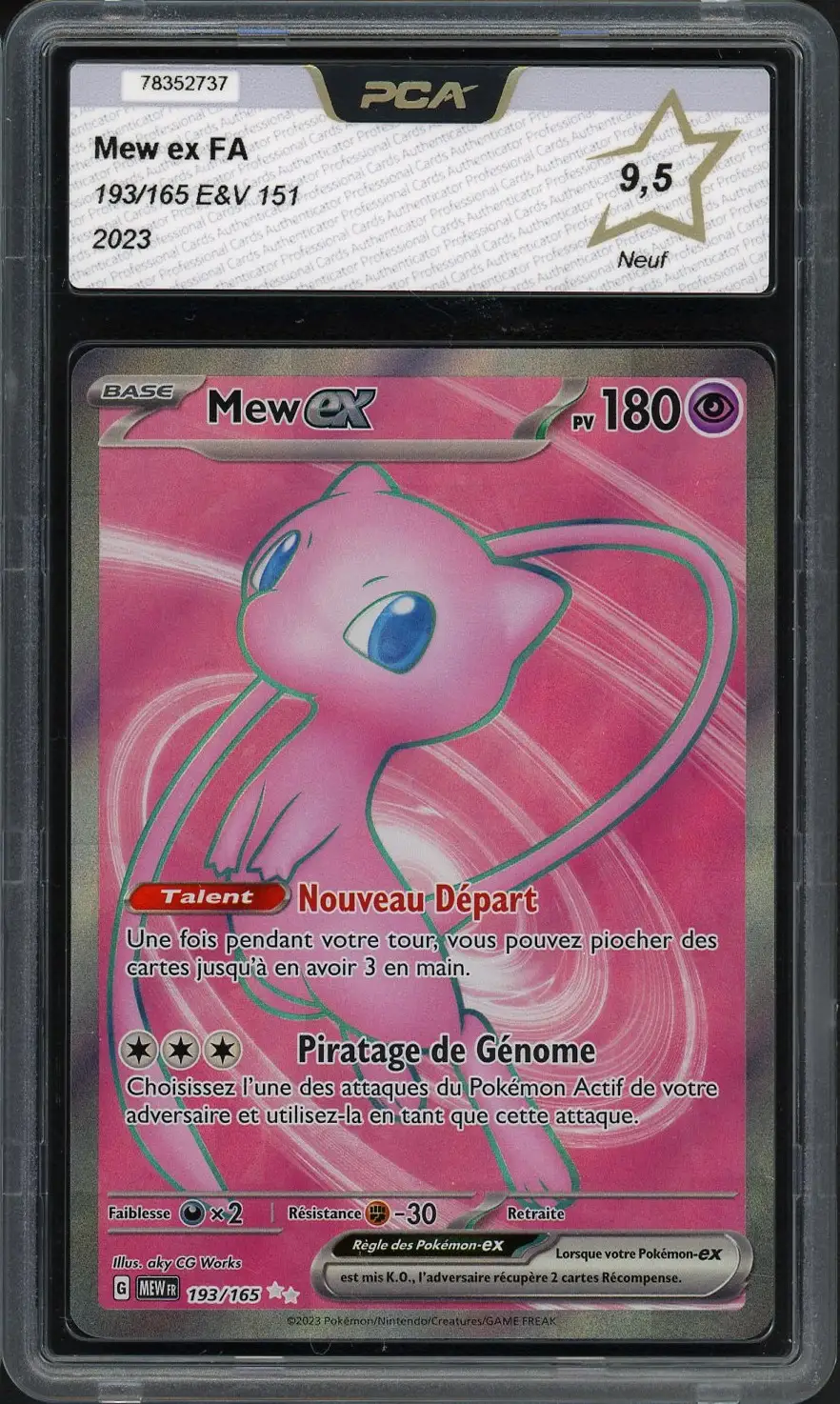 PCA 9.5 Mew Ex
