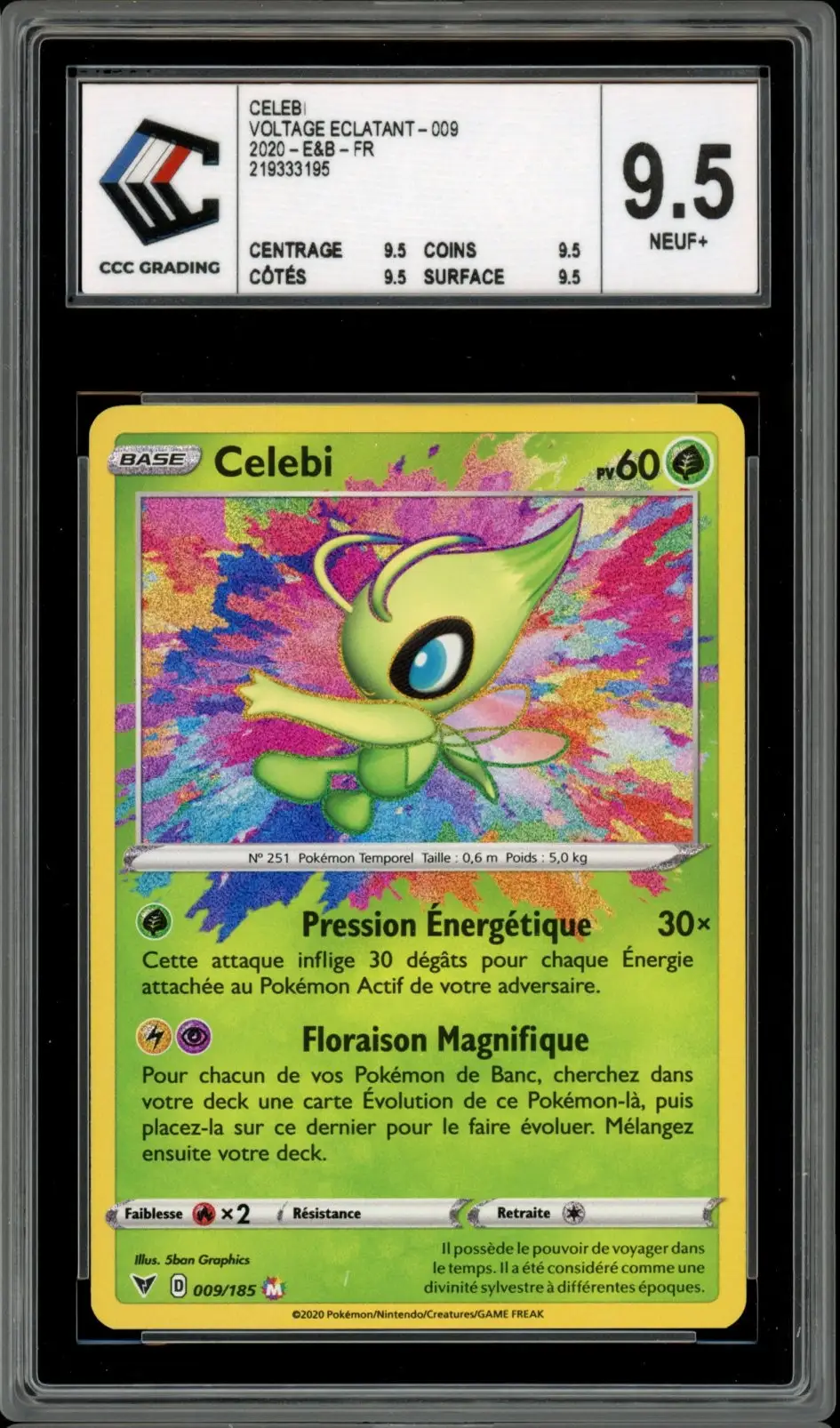 CCC 9.5 Celebi Holo