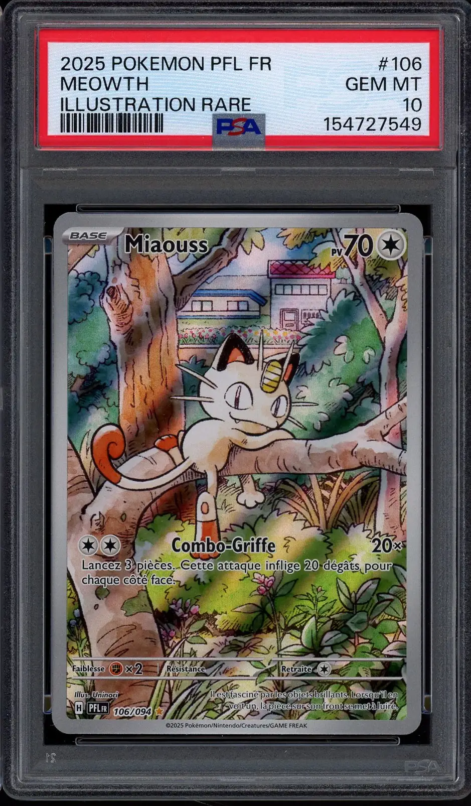 PSA 10 Miaouss