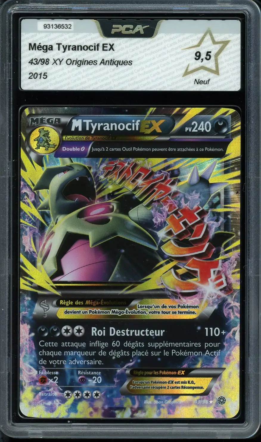 PCA 9.5 Méga Tyranocif Ex