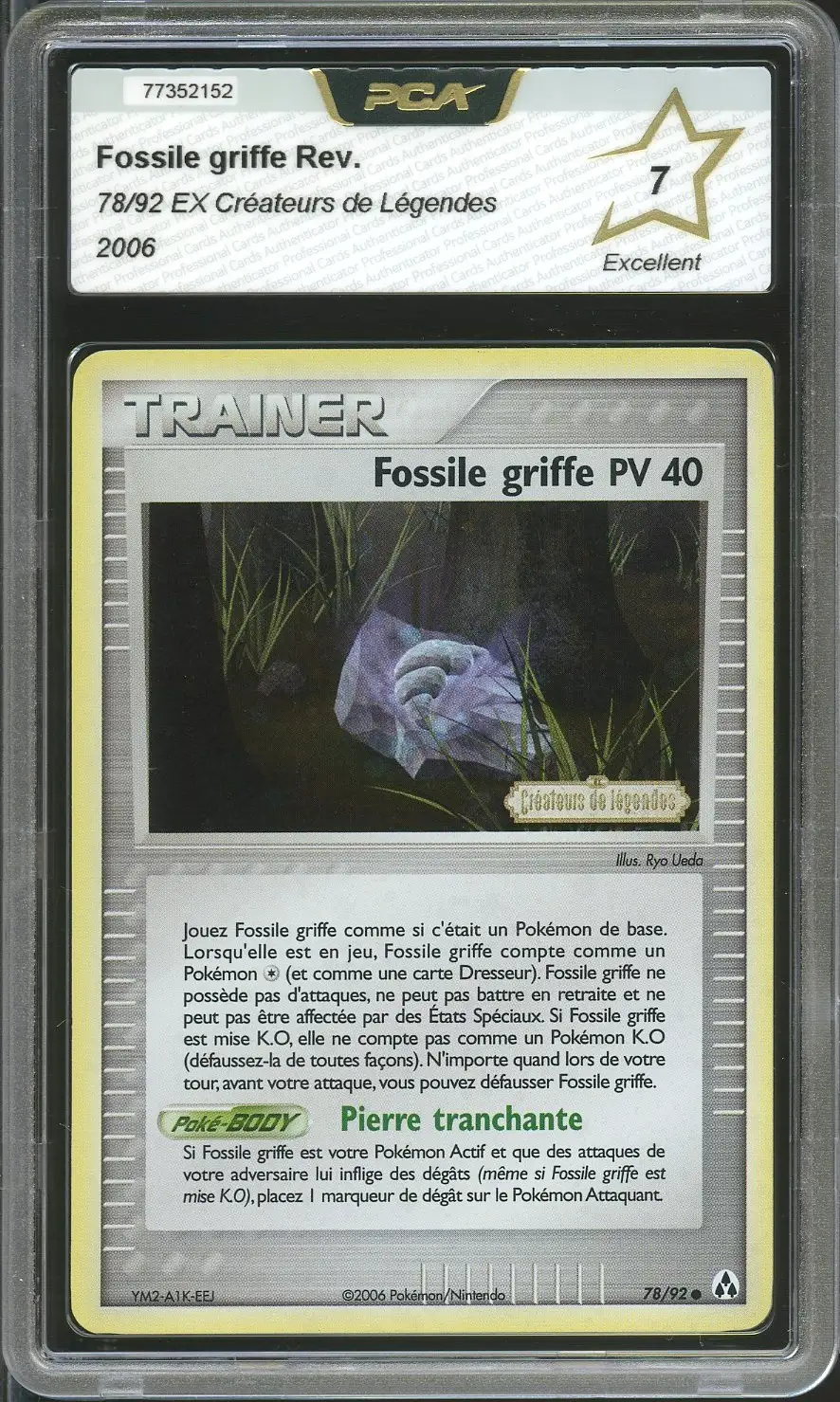 PCA 7 Fossile griffe Reverse