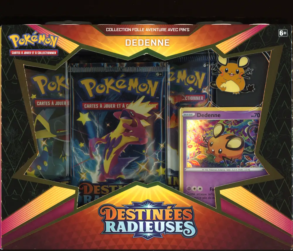 Coffret Pin's EB4.5 Destinées Radieuses