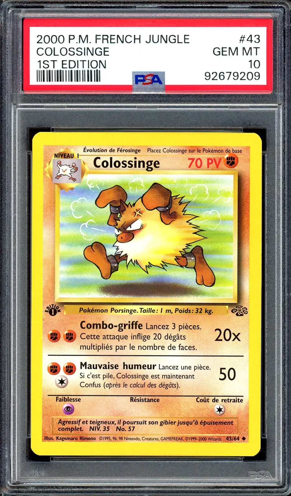 PSA 10 Colossinge