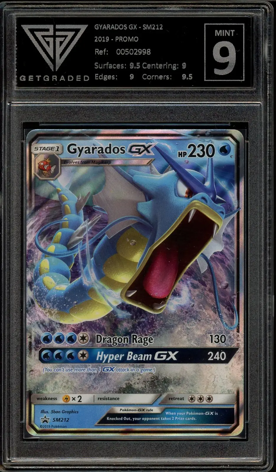GG 9 Gyarados Gx