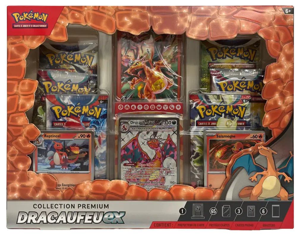 Coffret Collection Premium Dracaufeu Ex
