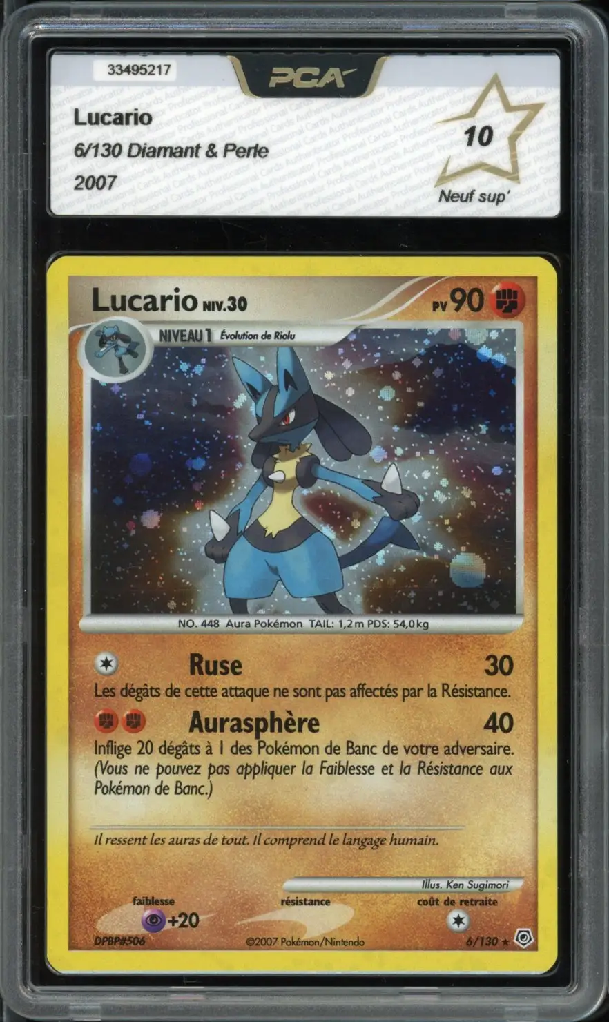 PCA 10 Lucario Holo