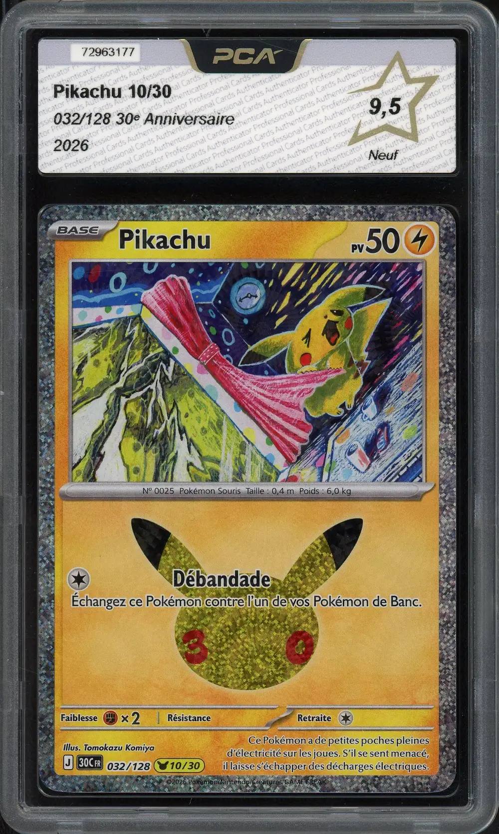 PCA 9.5 Pikachu